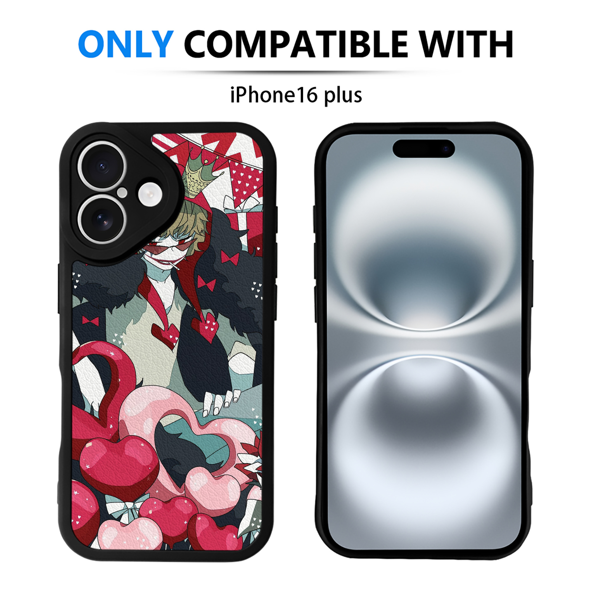 （画像用） ワンピース ONE PIECE 【iPhone 16シリーズ対応】シリコンスマホケース（レザー調） 材質：シリコン
